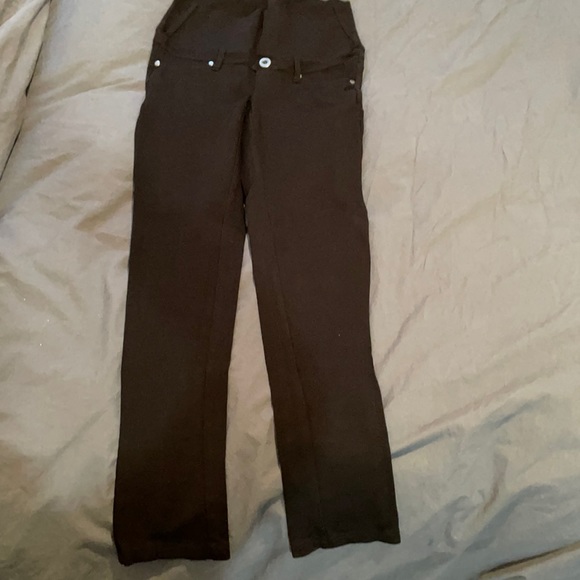 Thyme Maternity black pants - Picture 1 of 3